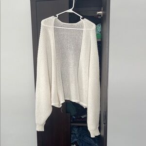 Elegant White Women's Sweater